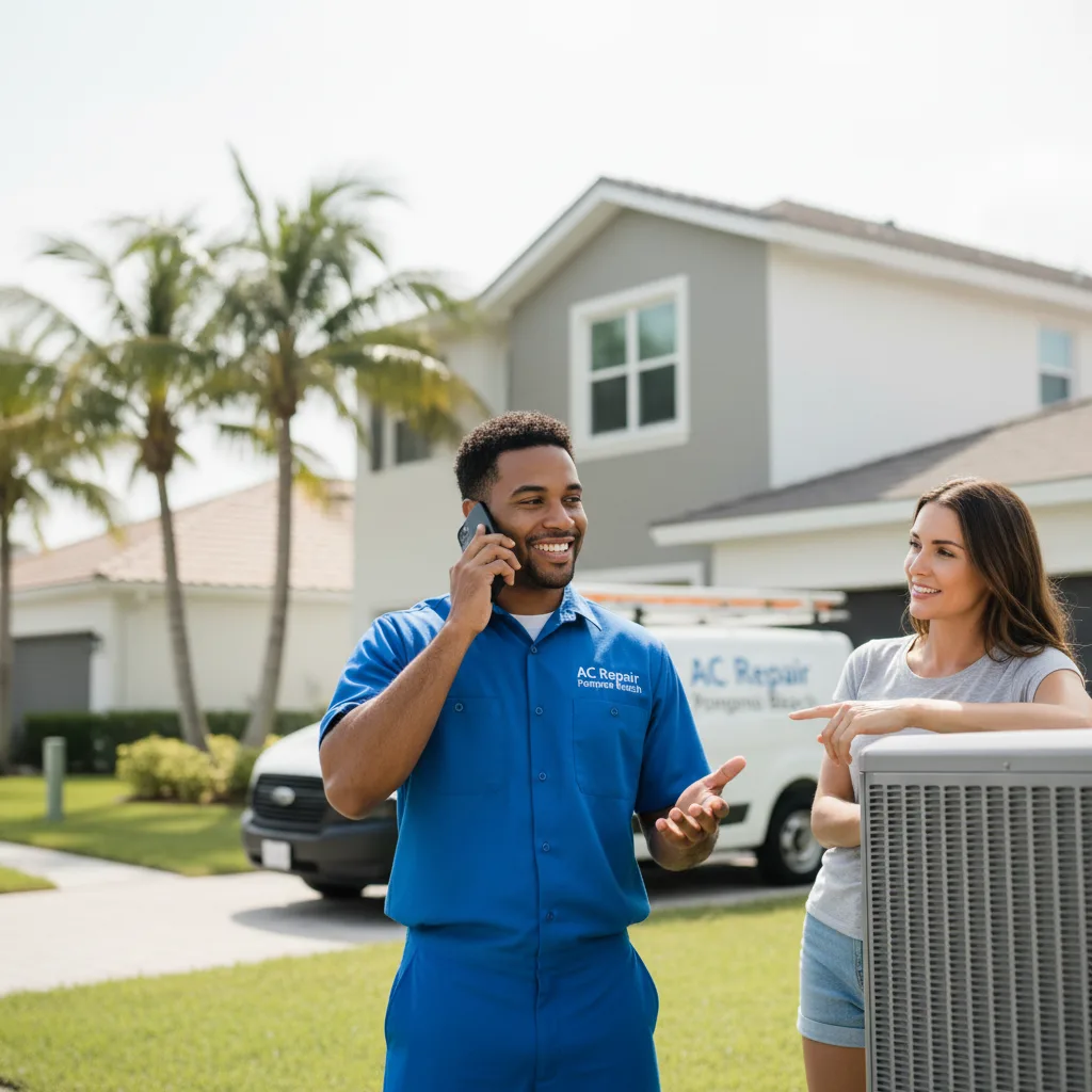AC Repair Pompano Beach customer support in Harold